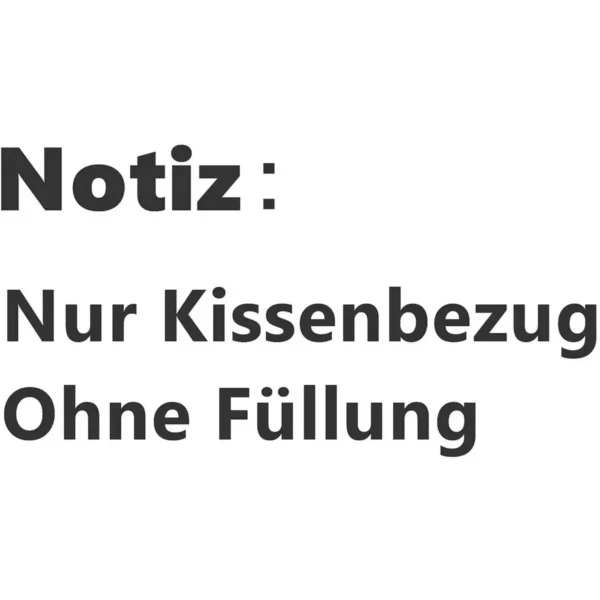 4 X Kussenhoezen, 100% Katoen Met Ritssluiting, Bankkussenhoezen, Zwart, 30 X 50 Cm 8