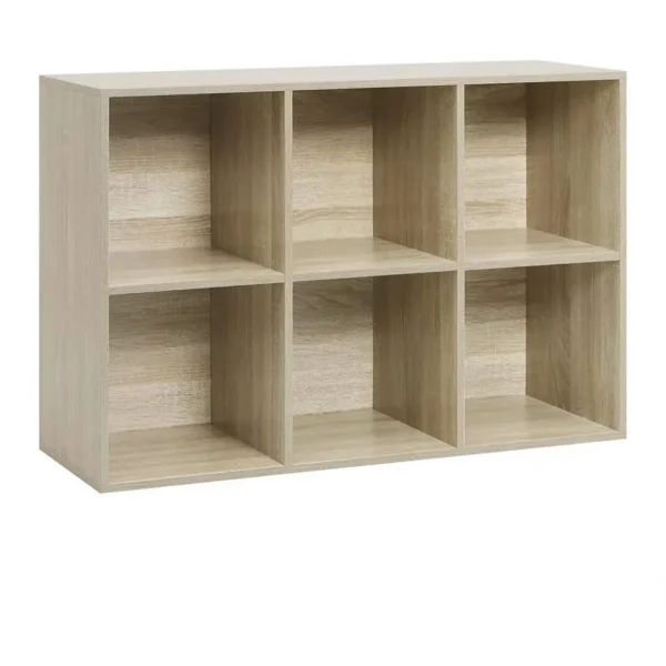 Boekenkast Boekenkast Gemaakt Van MDF Eiken 60x30x89cm 7