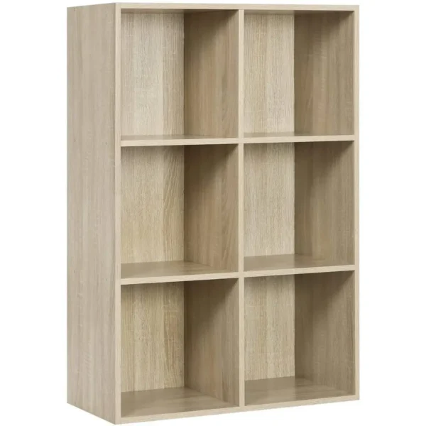 Boekenkast Boekenkast Gemaakt Van MDF Eiken 60x30x89cm 1