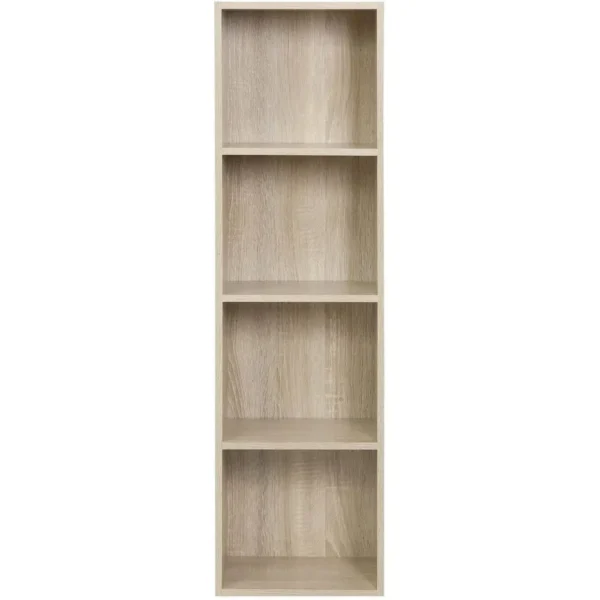 Boekenkast Boekenkast Opbergplank Archiefkast 4 Vakken 24x106x30 Cm 7