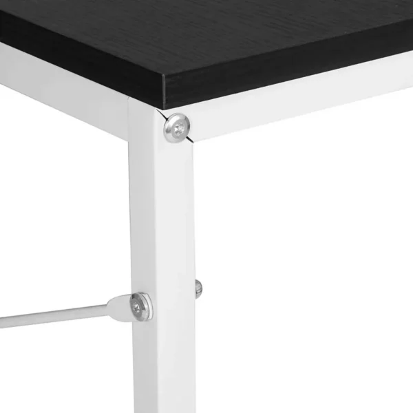 Bureau Computertafel Kantoormeubel PC Tafel Zwart 7