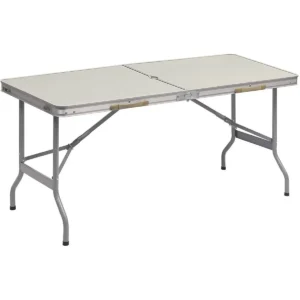 Campingtafel Klaptafel Voor 6 Personen Tuintafel Opklapbaar Grijs 1