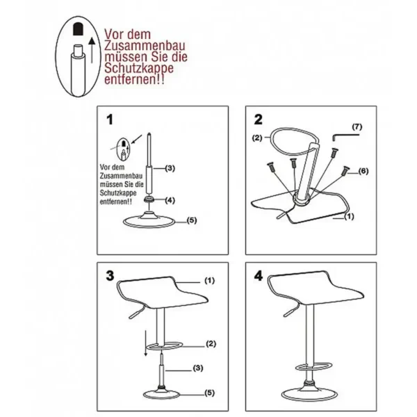 Design Kruk Barkruk, Traploze Hoogteverstelling, Verchroomd Staal Wit 8