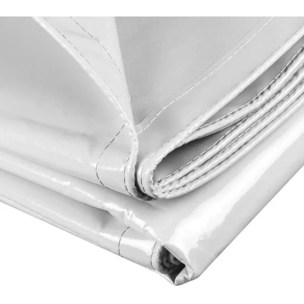 Diferza PVC Zeildoek Waterdicht 500 G/m² Lichtgrijs 3x6 M 3