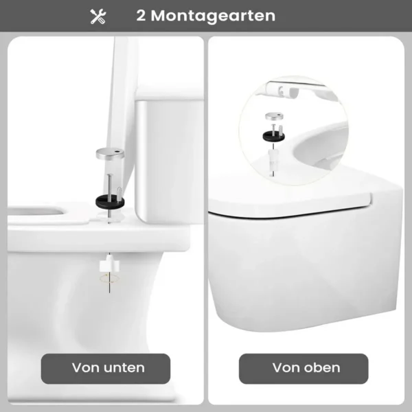 Diferza Toiletdeksel, Toiletbril Met Soft Close Mechanisme, Toiletbril, O-vorm, Abstract Marmerpatroon 7