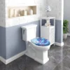 Duroplast Toiletbril Met Softclose Mechanisme Blauw Phalaenopsid 4