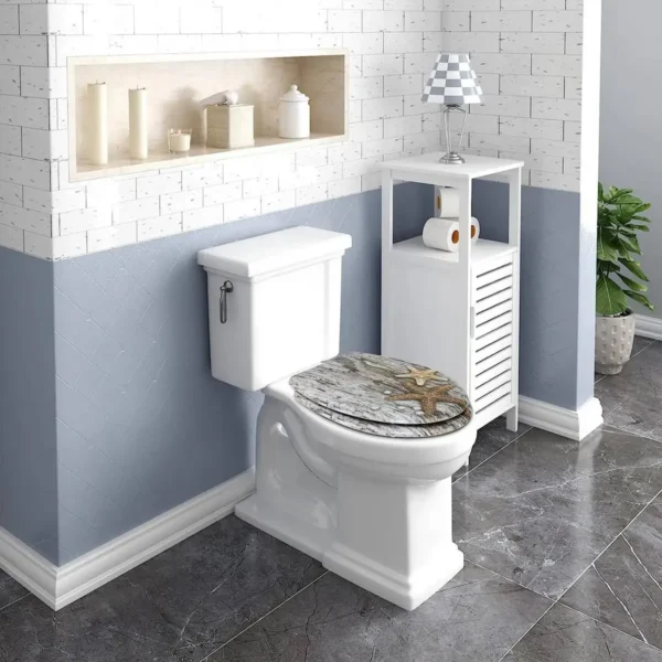 Duroplast Toiletbril Met Softclose-mechanisme Pearl And Starfish 4