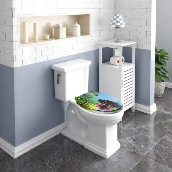 Duroplast Toiletbril Met Softclose-mechanisme Roze Kaasjeskruid 4