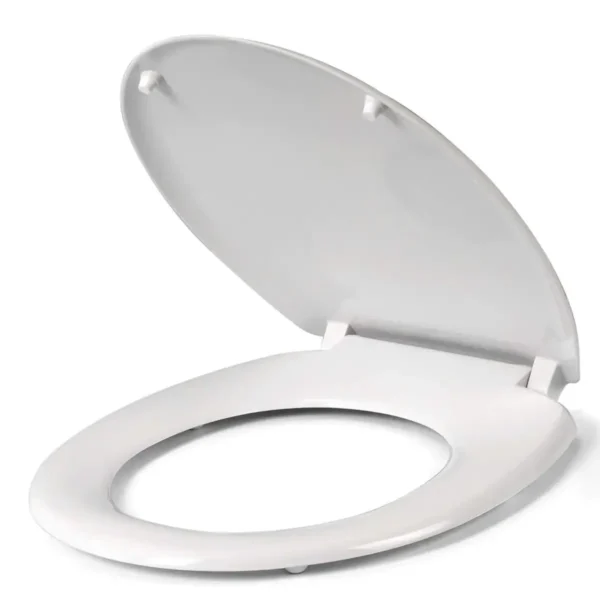 Duroplast Toiletbril Met Softclose-mechanisme, Wit 3