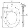 Duroplast Toiletbril Met Softclose-mechanisme WS2609 3