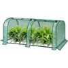 Foliekas PE Semi-transparant 130x60x50 Cm 130 G/m² Waterdicht Weerbestendig Groen 1