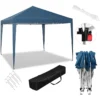 Gazebo Pop-Up Waterdicht Zonwering Patio Festival Pagodetent 3 X 3 M Blauw 4