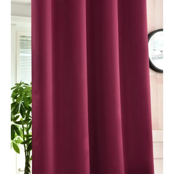 Gordijnen Van 100% Ondoorzichtig Polyester Met Oogjes, 1 Stuk Braam 135x225 Cm 2