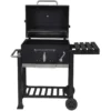 Houtskoolgrill Met Deksel, Barbecuegrill Voor Feesten, Zwart 4