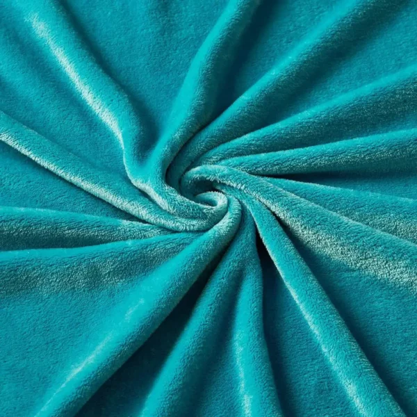 Knuffeldeken Sprei Turquoise 150x200cm 5