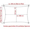 Luifelzonwering Ademend HDPE Windscherm Met UV-bescherming Grijs 2x3 M 2