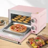 Mini-oven 10 Liter, 650 Watt Broodroosteroven, 100-230 °C, 60 Minuten Roze 7