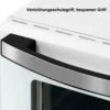 Mini-oven 21 L, 1280 W, 100-230 °C, Timer 60 Minuten, Boven-/onderwarmte, Dubbel Glas Wit 8