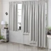 Ondoorzichtig Gordijn 250g/m² Met Ruchesband (1 Stuk) Antraciet 135x175 Cm 3