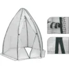 Overwintertent, Kas, Foliekas, Koudframe, Tomatenkas Wit 160x180cm 7