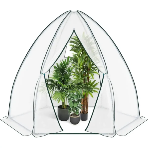 Overwintertent, Kas, Foliekas, Koudframe, Tomatenkas Wit 200x240cm 1