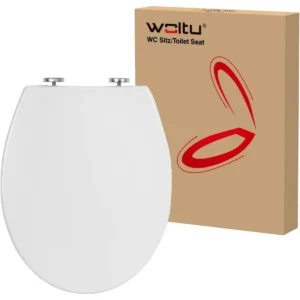 Premium Toiletbril Met Softclose-mechanisme, Kunststof, Fast Fix, Soft Close, 2423 1