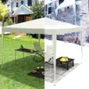 Prieel Pop-Up Waterdicht Zonwering Patio Festival Pagodetent 3 X 3 M Beige 8