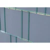 Privacystrips 450g/m² PVC Dubbelstaafmat Hekwerk, Antraciet 13