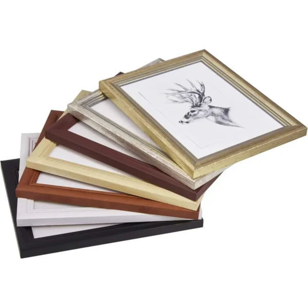 Set Van 10 Fotolijsten, Houten Lijst In Artos-stijl Fotogalerij Glasplaat Goud 10x15 Cm 6