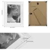Set Van 10 Kunststof Fotolijsten, Met Plexiglas, Wit Barok, Met Standaard 15x20 Cm 3