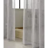 Set Van 2 Transparante Gordijnen Met Ruchesband Linnenlook Lichtgrijs 140x225 Cm 7