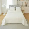 Sprei Met 2 Kussenslopen 50x70cm, 3-delig, Lichte Deken Beige 220 X 240 Cm 6