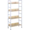 Staande Plank Hoge Plank Boekenkast Metalen Plank 60x27,5x126 Cm 1