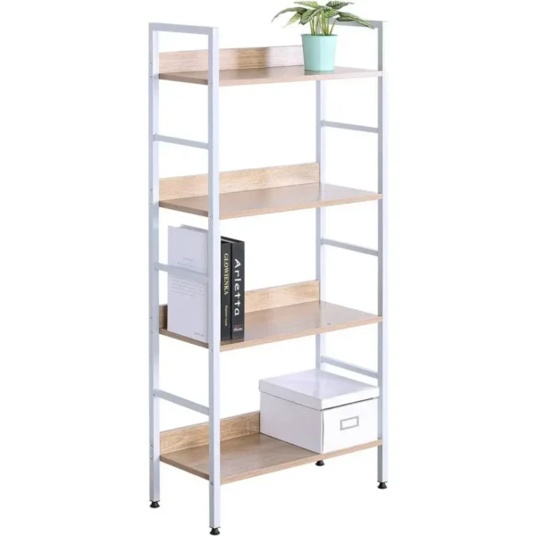 Staande Plank Hoge Plank Boekenkast Metalen Plank 60x27,5x126 Cm 7