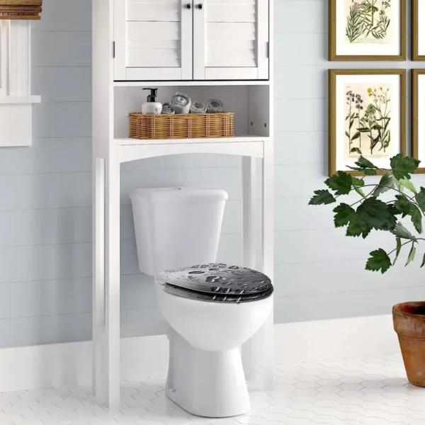 Toiletbril Duplast Dauwdruppelgrijs Met Softclose-mechanisme En Snelbevestiging 6