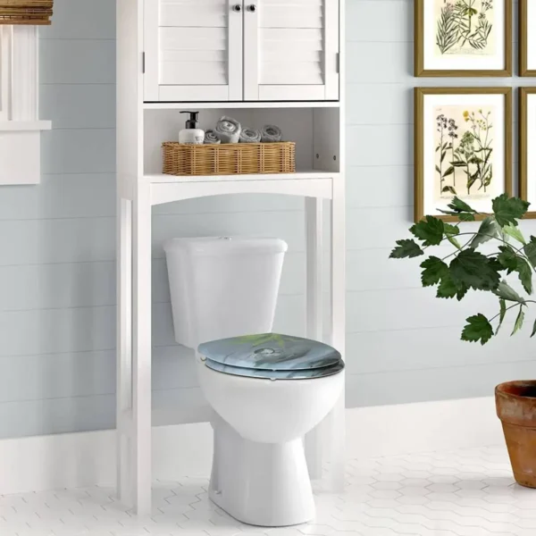 Toiletbril Met Soft Close Toiletdeksel Premium Toiletbril Lichtgroen Blad 7