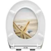 Toiletdeksel Met Softclose-mechanisme Premium Toiletbril Toiletbril Gele Zeester 8