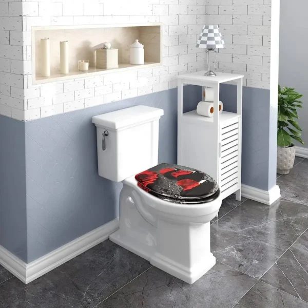 Toiletzitting Duroplast Ovaal Met Softclose-mechanisme Roze 4