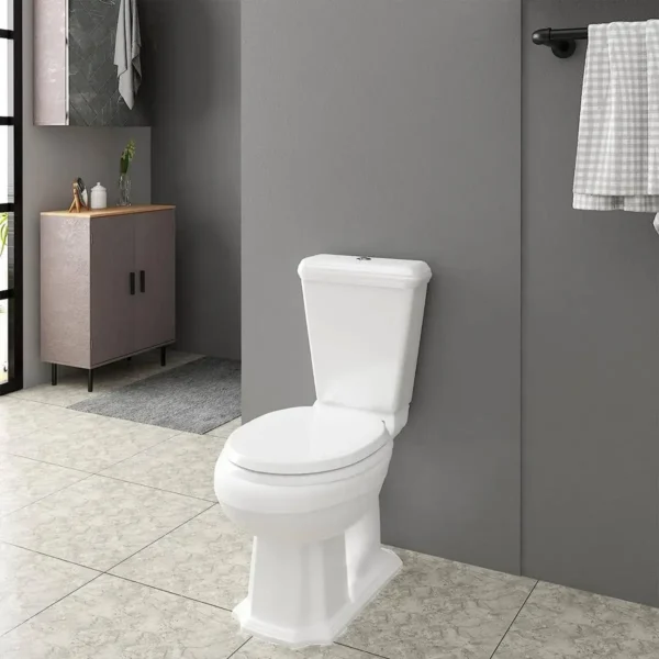 Toiletzitting Soft Close, Fast Fix, Softclose Scharnier, Wit 2