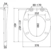 Toiletzitting Soft Close, Fast Fix, Softclose Scharnier, Wit 6