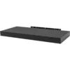 Wandplank CD DVD Plank Boekenkast Houten Plank Zwart 120x22,9x3,8cm 1